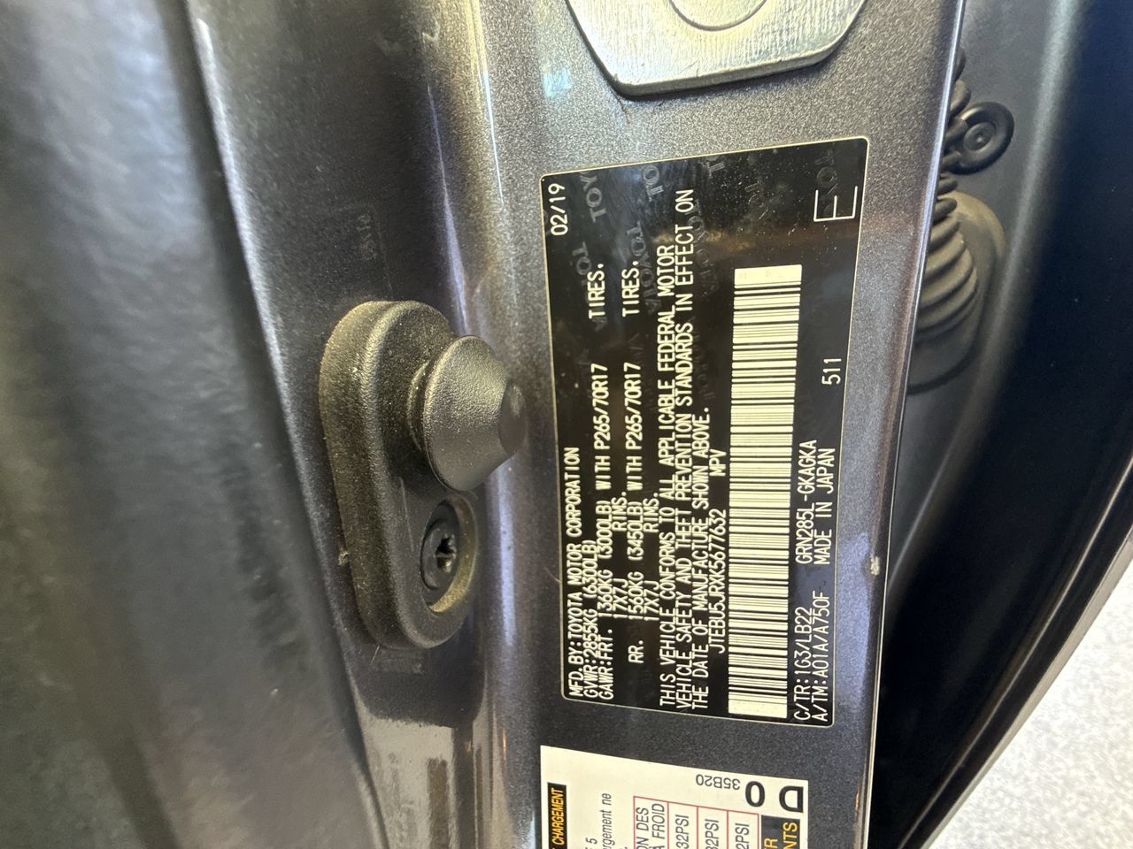 Used 2019 Toyota 4Runner SR5 Premium AWD/4WD image 33