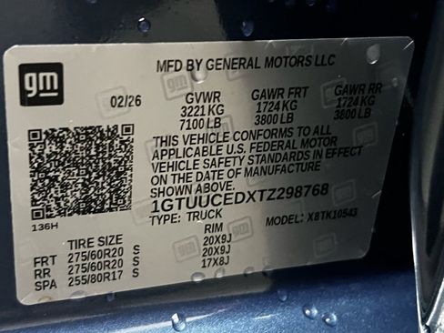 New 2026 GMC Sierra 1500 Elevation w/ Elevation Premium Package image 36