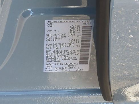 New 2026 Nissan Frontier Pro-X image 32