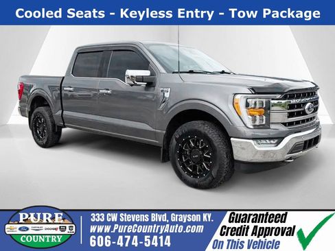 Used 2021 Ford F150 Lariat AWD/4WD image 1