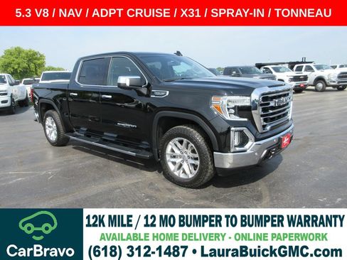 Certified 2021 GMC Sierra 1500 SLT w/ SLT Premium Plus Package AWD/4WD image 1