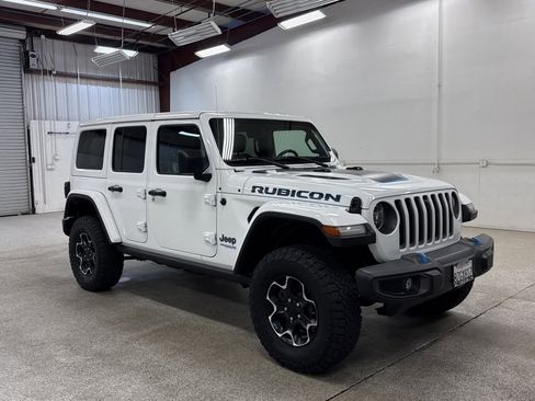 Used 2021 Jeep Wrangler Unlimited Rubicon 4xe w/ Cold Weather Group image 13