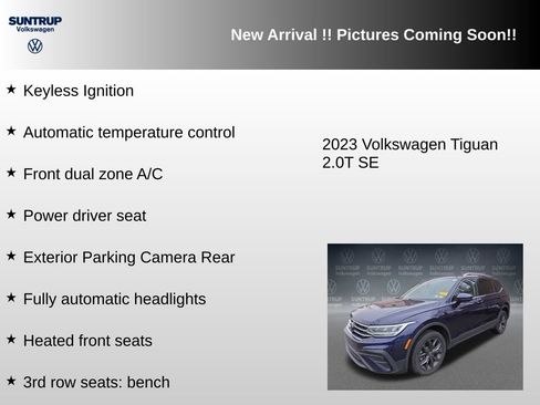Used 2023 Volkswagen Tiguan SE image 6