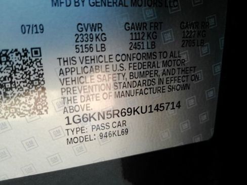 Used 2019 Cadillac CT6 Sport image 57