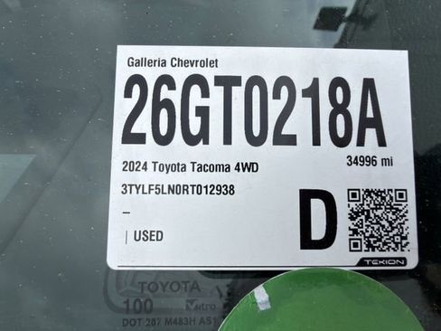Used 2024 Toyota Tacoma Trailhunter image 33