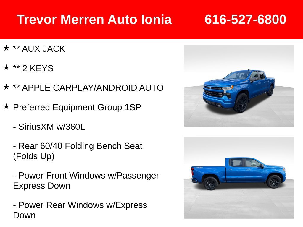 Used 2023 Chevrolet Silverado 1500 RST w/ LPO, Liner Protection Package AWD/4WD image 20