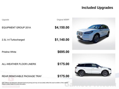 Used 2020 Lincoln Corsair Reserve w/ Equipment Group 201A image 8