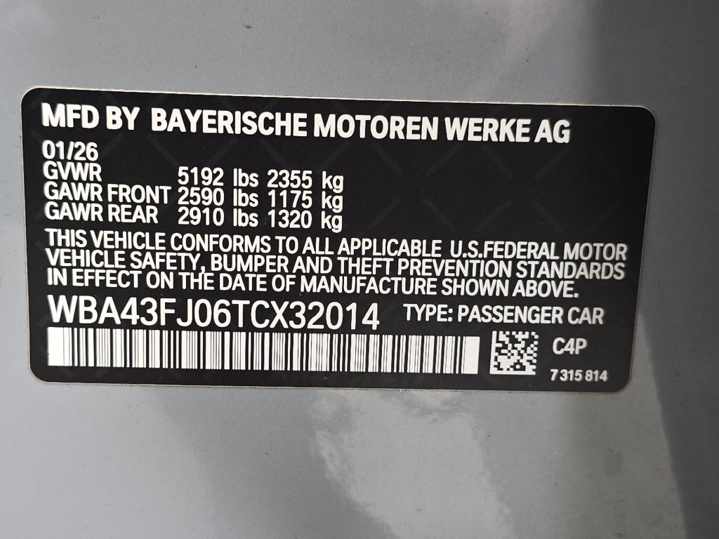 Used 2026 BMW 530i w/ M Sport Package RWD image 34