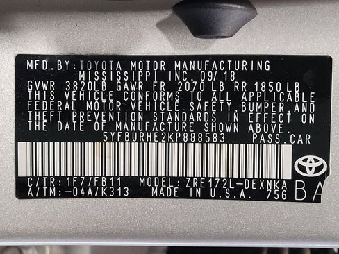 Used 2019 Toyota Corolla LE image 33