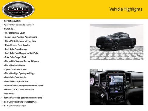 Used 2021 RAM 1500 Limited w/ Night Edition image 4