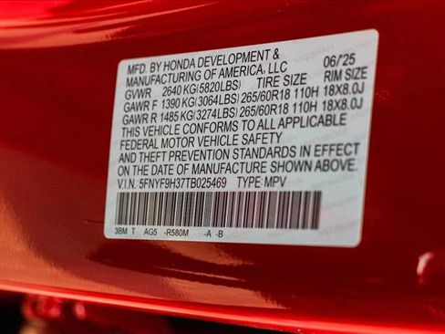 New 2026 Honda Passport RTL image 25