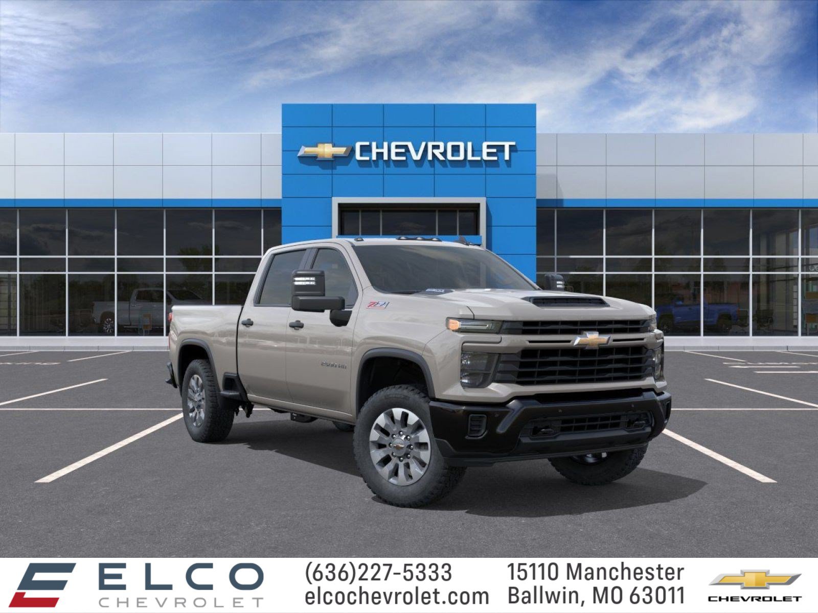 New 2026 Chevrolet Silverado 2500 Custom w/ Custom Value Package AWD/4WD image 1
