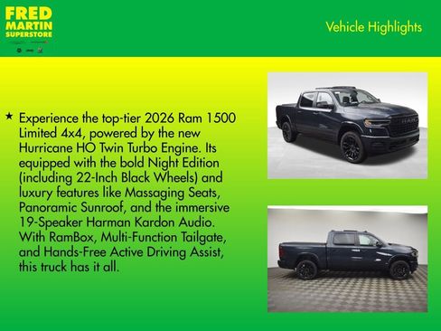 New 2026 RAM 1500 Limited AWD/4WD image 8