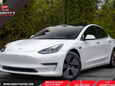 Used 2021 Tesla Model 3 Standard Range Plus RWD image 1