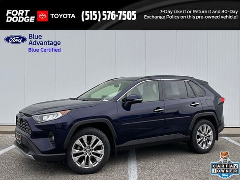 Used 2021 Toyota RAV4 Limited AWD/4WD image 1