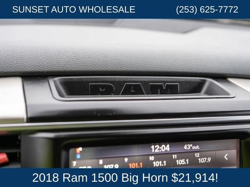 Used 2018 RAM 1500 Big Horn AWD/4WD image 49