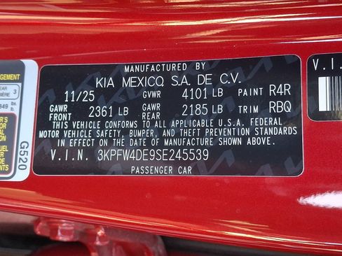 New 2025 Kia K4 GT-Line w/ GT-Line Premium Package FWD image 13