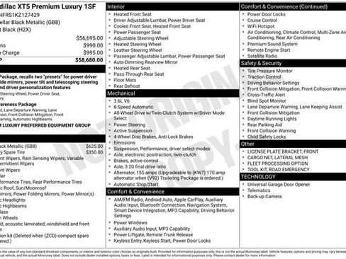 Used 2019 Cadillac XT5 Premium Luxury image 32