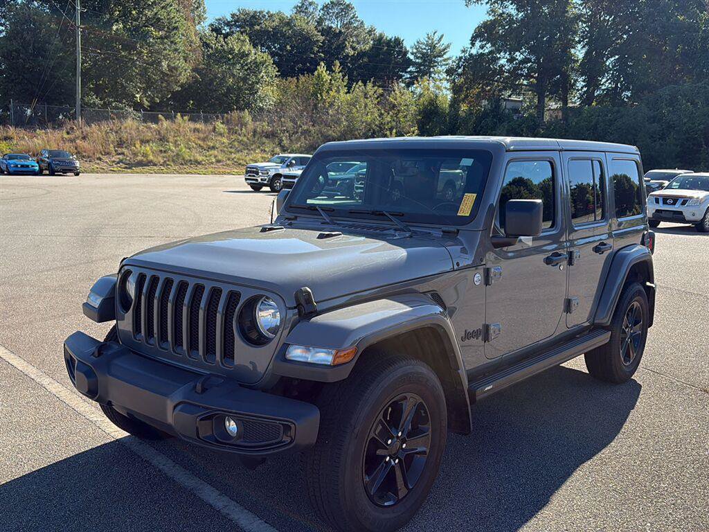 Used 2020 Jeep Wrangler Unlimited Sahara AWD/4WD image 1