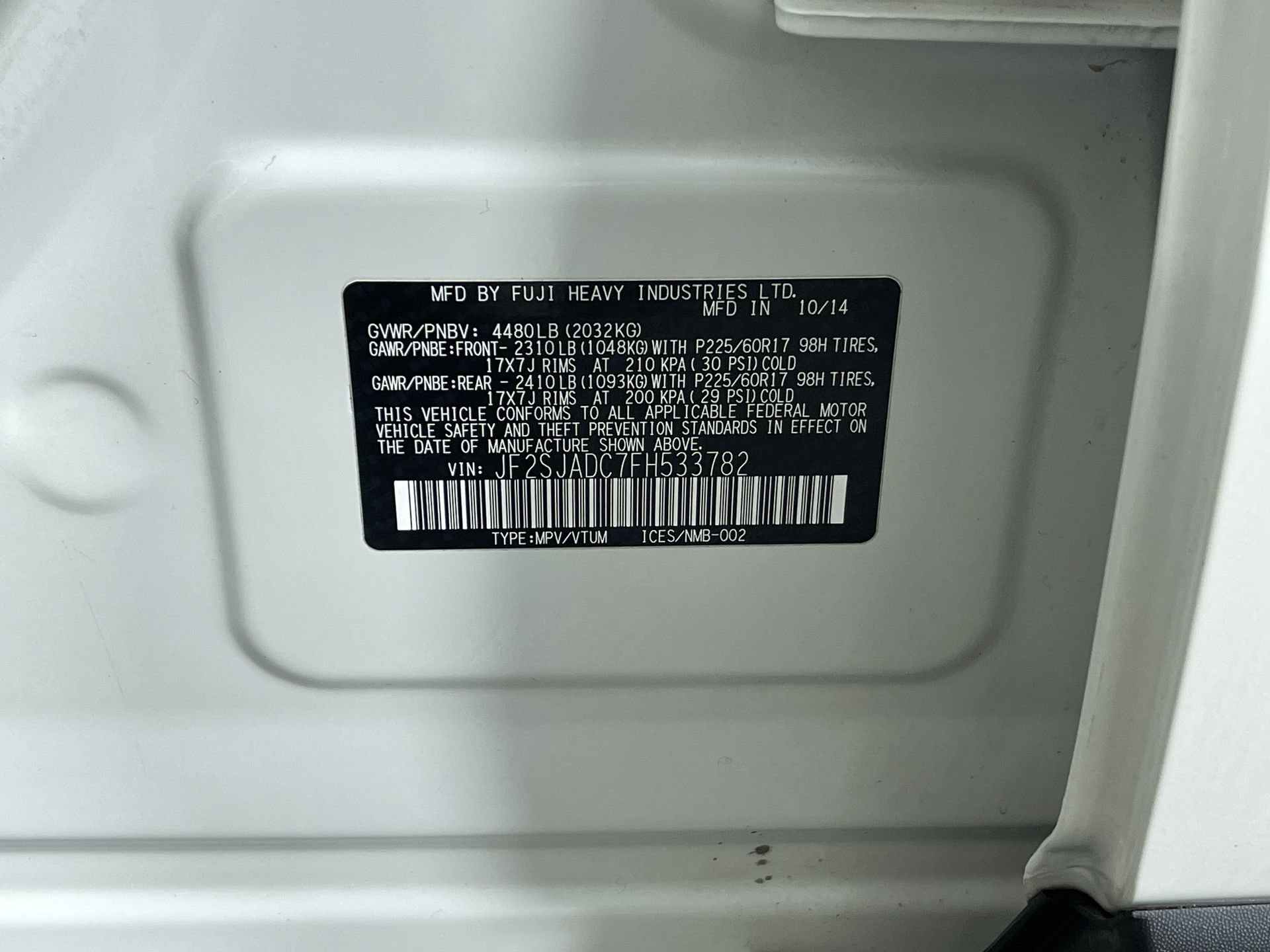 Used 2015 Subaru Forester 2.5i Premium w/ All-Weather Package AWD/4WD image 11