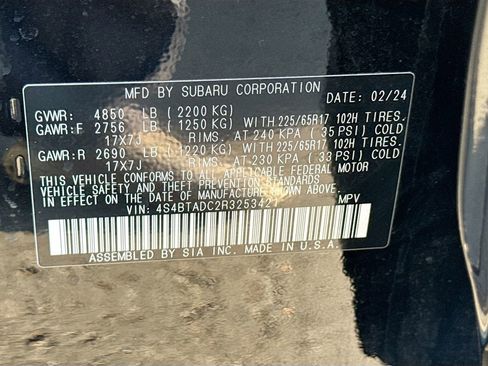 Certified 2024 Subaru Outback Premium image 29