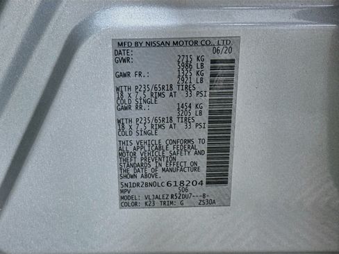 Used 2020 Nissan Pathfinder SV FWD image 40