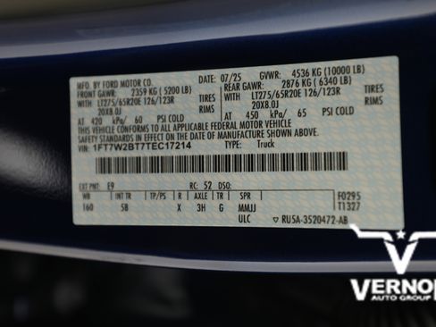 New 2026 Ford F250 Lariat w/ Black Appearance Package image 49