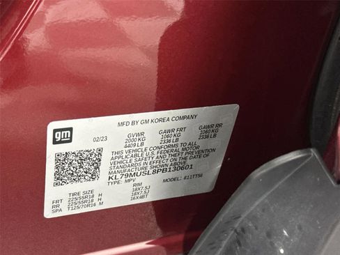 Used 2023 Chevrolet TrailBlazer RS w/ Sun and Liftgate Package AWD/4WD image 30