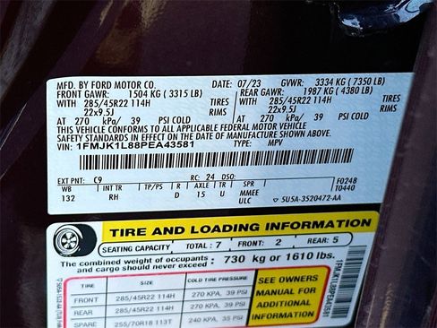 Used 2023 Ford Expedition Max Platinum image 27