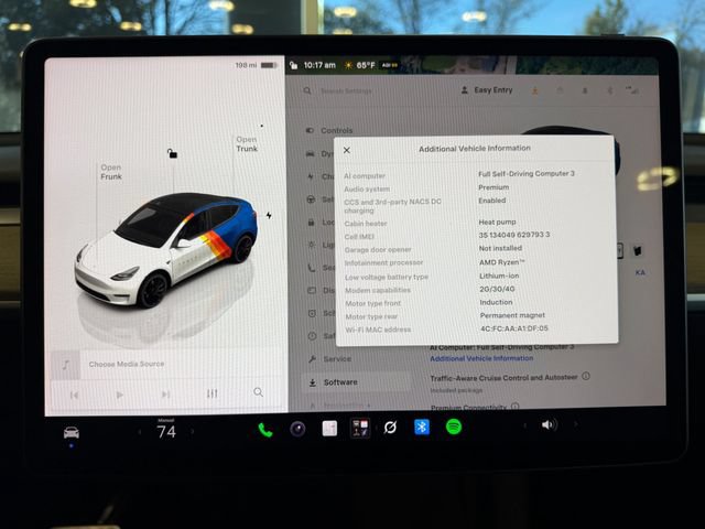 Used 2022 Tesla Model Y Performance AWD/4WD image 33