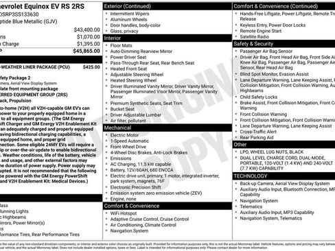 Used 2025 Chevrolet Equinox EV RS image 24