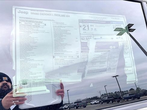 New 2025 Jeep Grand Cherokee L Overland w/ Advanced Protech Group III image 20