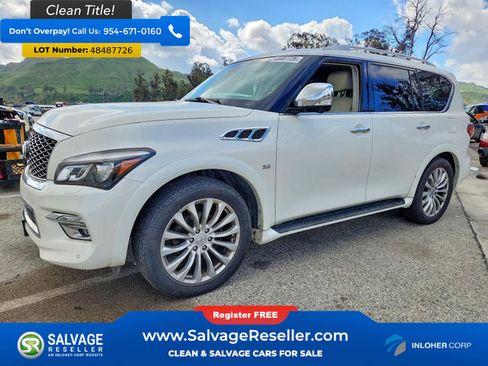 Used 2015 INFINITI QX80 2WD w/ Deluxe Technology Package image 1