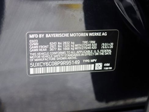 Used 2023 BMW X6 xDrive40i w/ M Sport Package AWD/4WD image 44