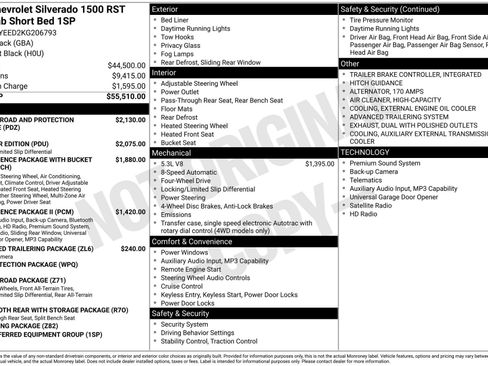 Used 2019 Chevrolet Silverado 1500 RST AWD/4WD image 36
