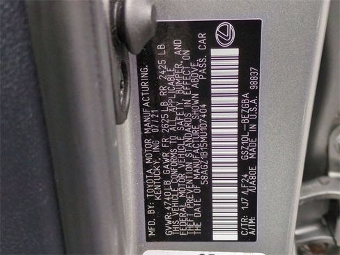 Used 2021 Lexus ES 350 F Sport image 35