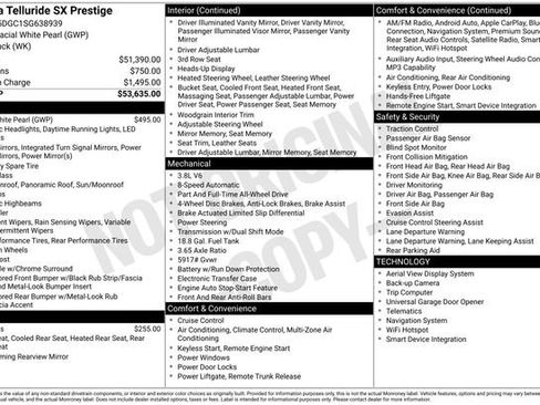 Certified 2025 Kia Telluride SX Prestige image 42