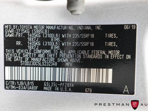 Used 2020 Toyota Sienna Limited image 50