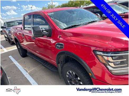 Used 2021 Nissan Titan PRO-4X w/ Off Road Protection Package AWD/4WD image 2