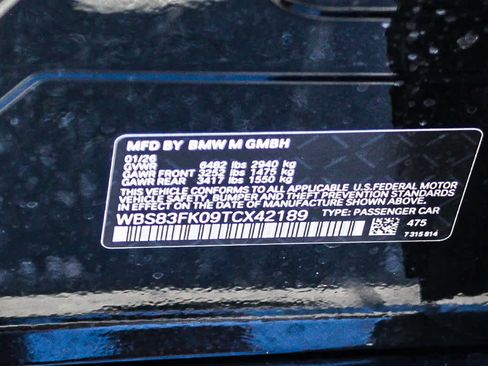 New 2026 BMW M5 w/ Carbon Package AWD/4WD image 39