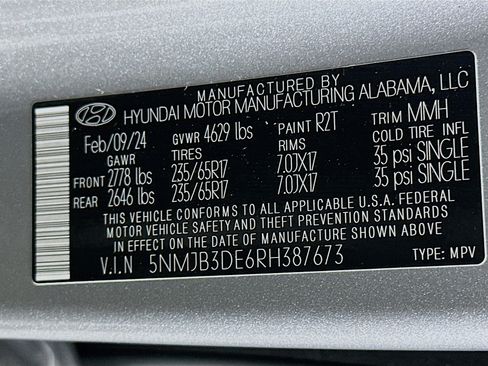 Used 2024 Hyundai Tucson SEL FWD image 12