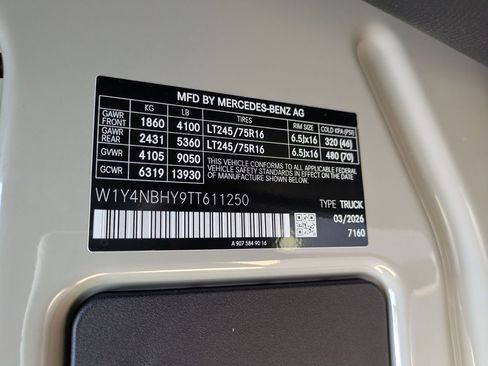 New 2026 Mercedes-Benz Sprinter 144 Cargo image 15