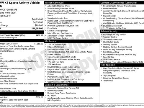 Used 2016 BMW X3 xDrive28i image 5