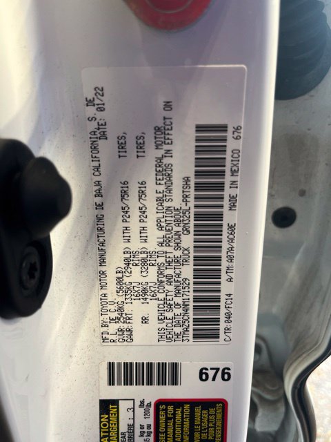 Used 2022 Toyota Tacoma SR5 w/ Technology Package RWD image 25