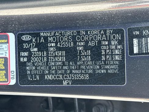 Used 2018 Kia Niro EX w/ EX Touring Graphite Edition FWD image 26