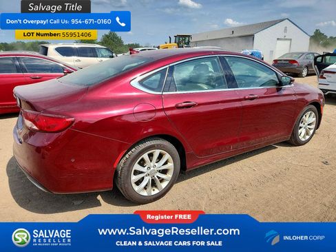 Used 2015 Chrysler 200 C w/ Navigation & Sound Group I FWD image 4