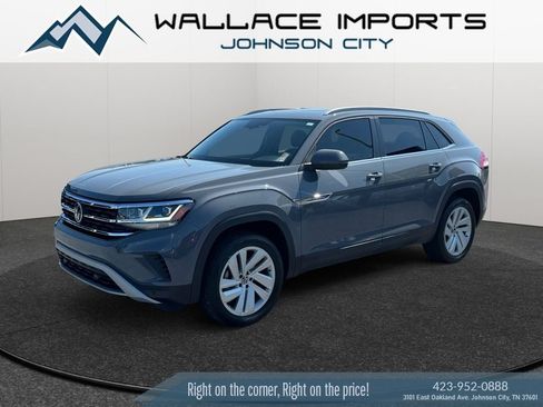 Used 2022 Volkswagen Atlas Cross Sport SE AWD/4WD image 2