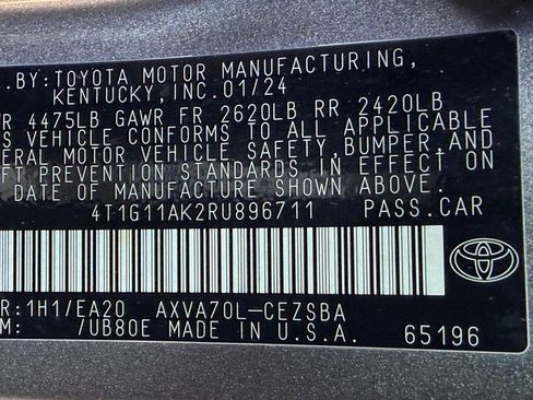 Certified 2024 Toyota Camry SE image 22