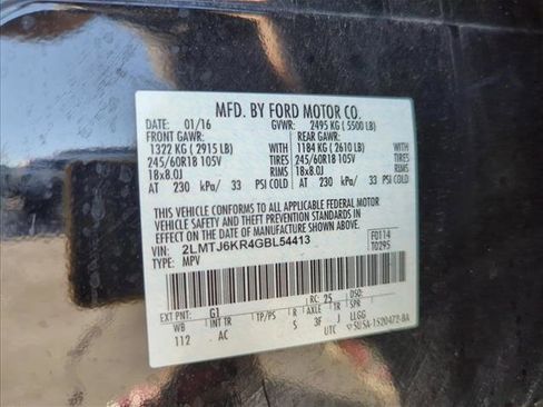 Used 2016 Lincoln MKX Select w/ Select Plus Package image 29