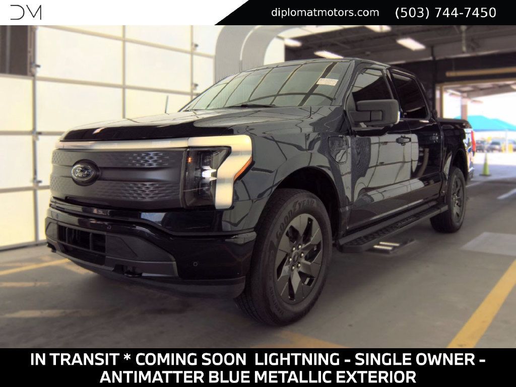 Used 2023 Ford F150 Lightning XLT w/ Equipment Group 312A High AWD/4WD image 1